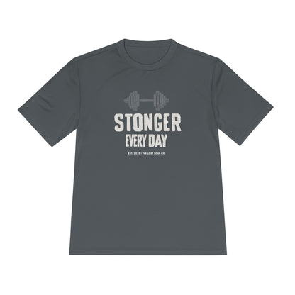 STRONGER EVERY DAY – Unisex Gymwear Tee | LS-GU08