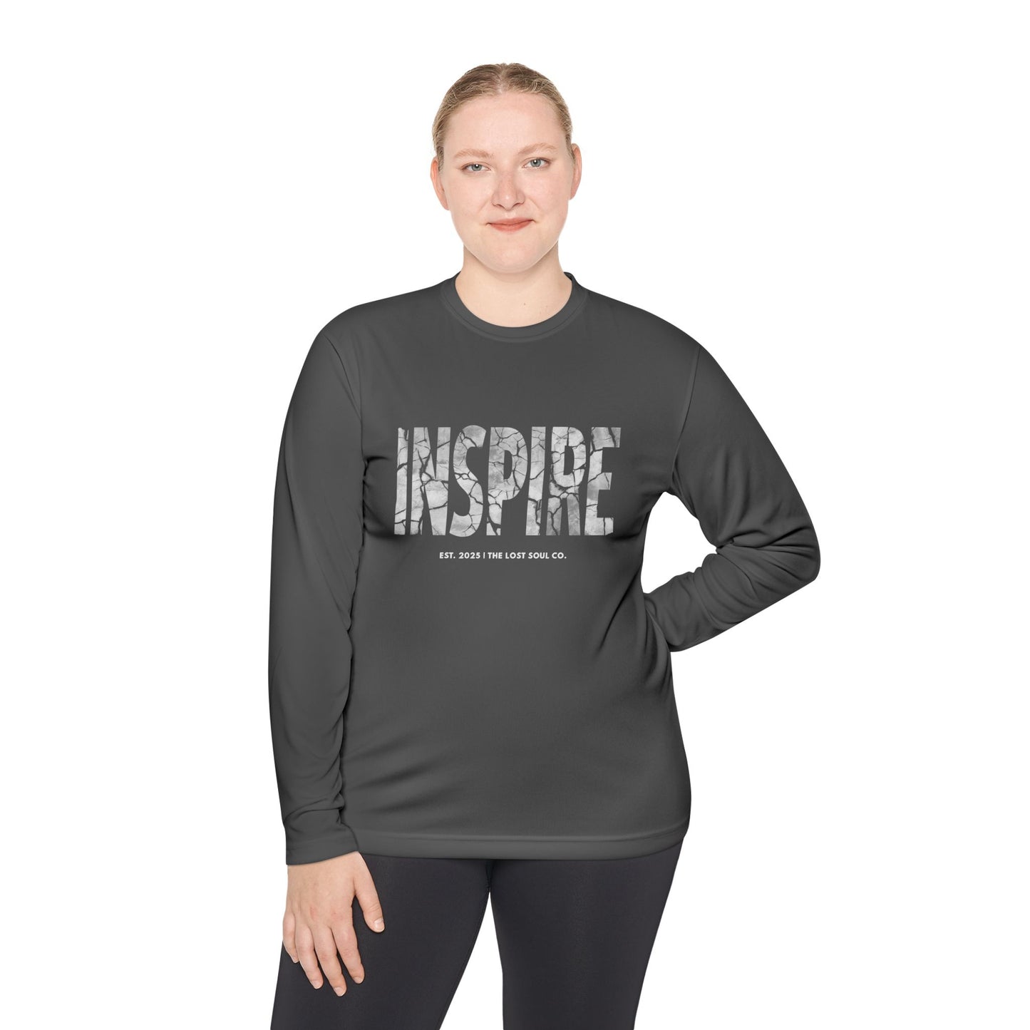 INSPIRE – Unisex Gymwear Long Sleeve Tee | LS-GLS02