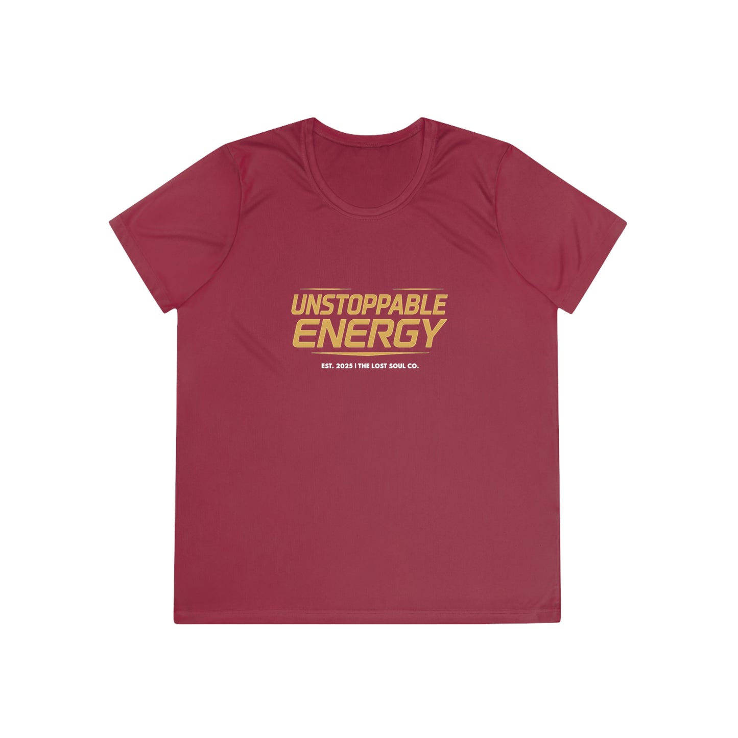 Unstoppable Energy – Women’s Gymwear Tee | LS-W04