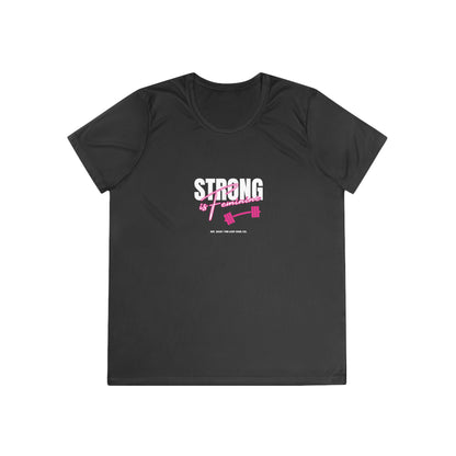 Strong is Feminine – Women’s Gymwear Tee | LS-W01