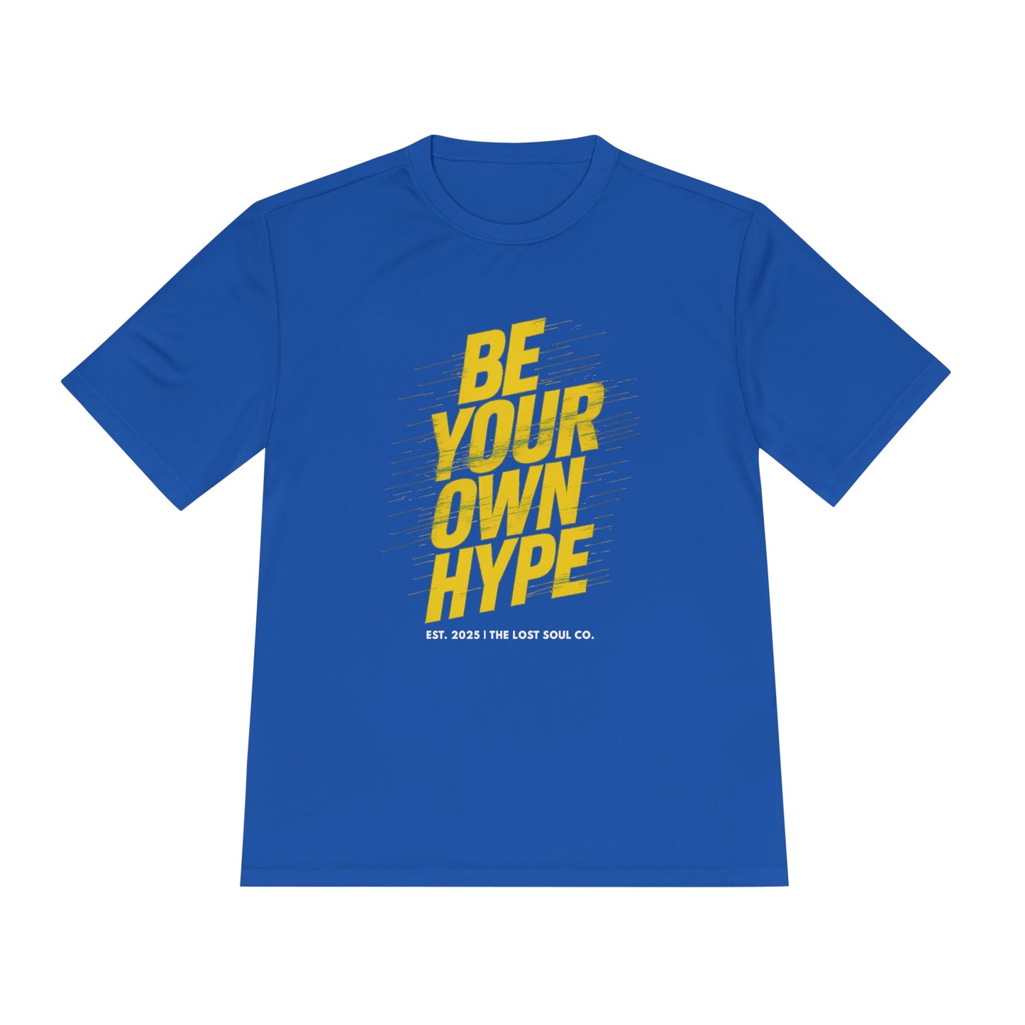 BE YOUR OWN HYPE – Unisex Gymwear Tee | LS-GU05