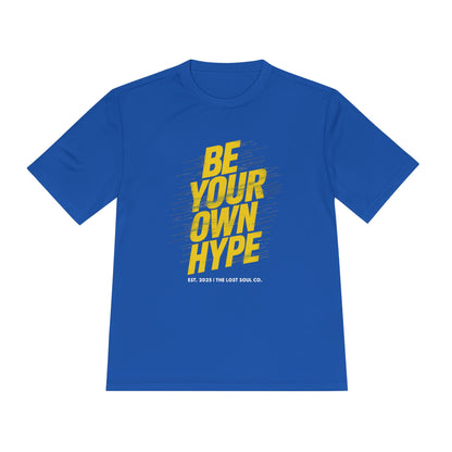 BE YOUR OWN HYPE – Unisex Gymwear Tee | LS-GU05