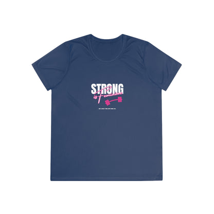 Strong is Feminine – Women’s Gymwear Tee | LS-W01