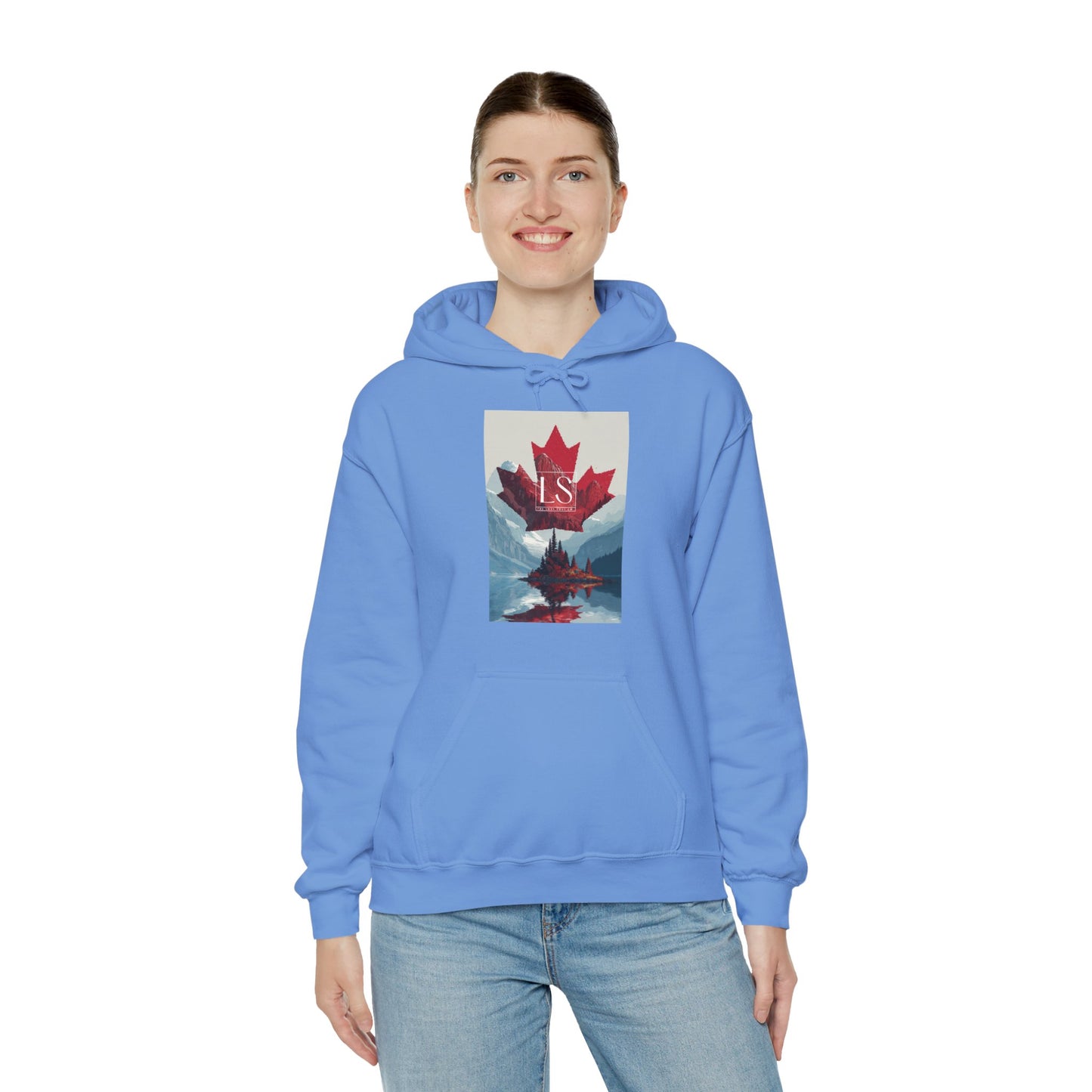 Crowned North — Unisex Streetwear Hoodie | LS-RH01