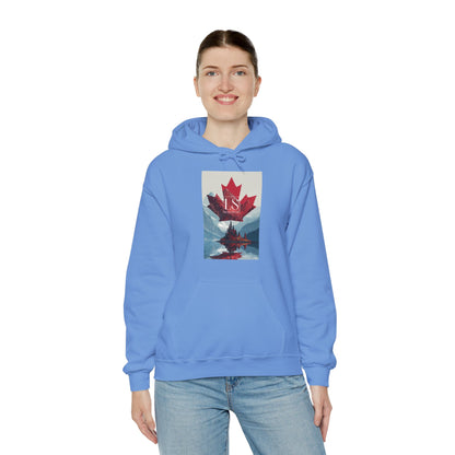 Crowned North — Unisex Streetwear Hoodie | LS-RH01