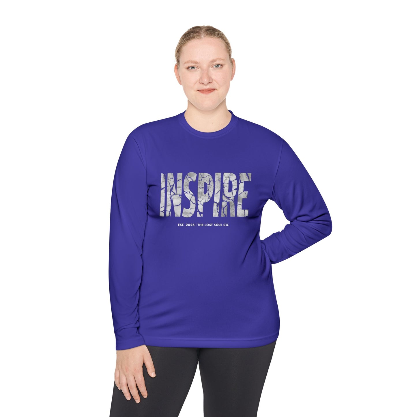 INSPIRE – Unisex Gymwear Long Sleeve Tee | LS-GLS02