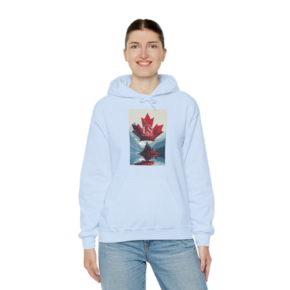 Crowned North — Unisex Streetwear Hoodie | LS-RH01