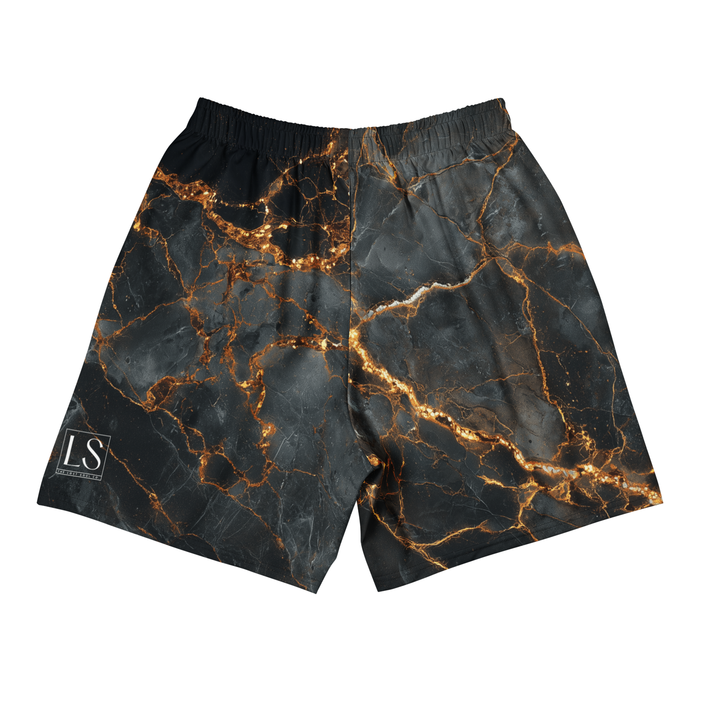 OBSIDIAN Long Athletic Shorts