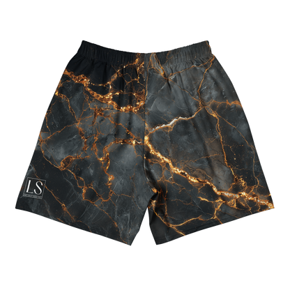 OBSIDIAN Long Athletic Shorts
