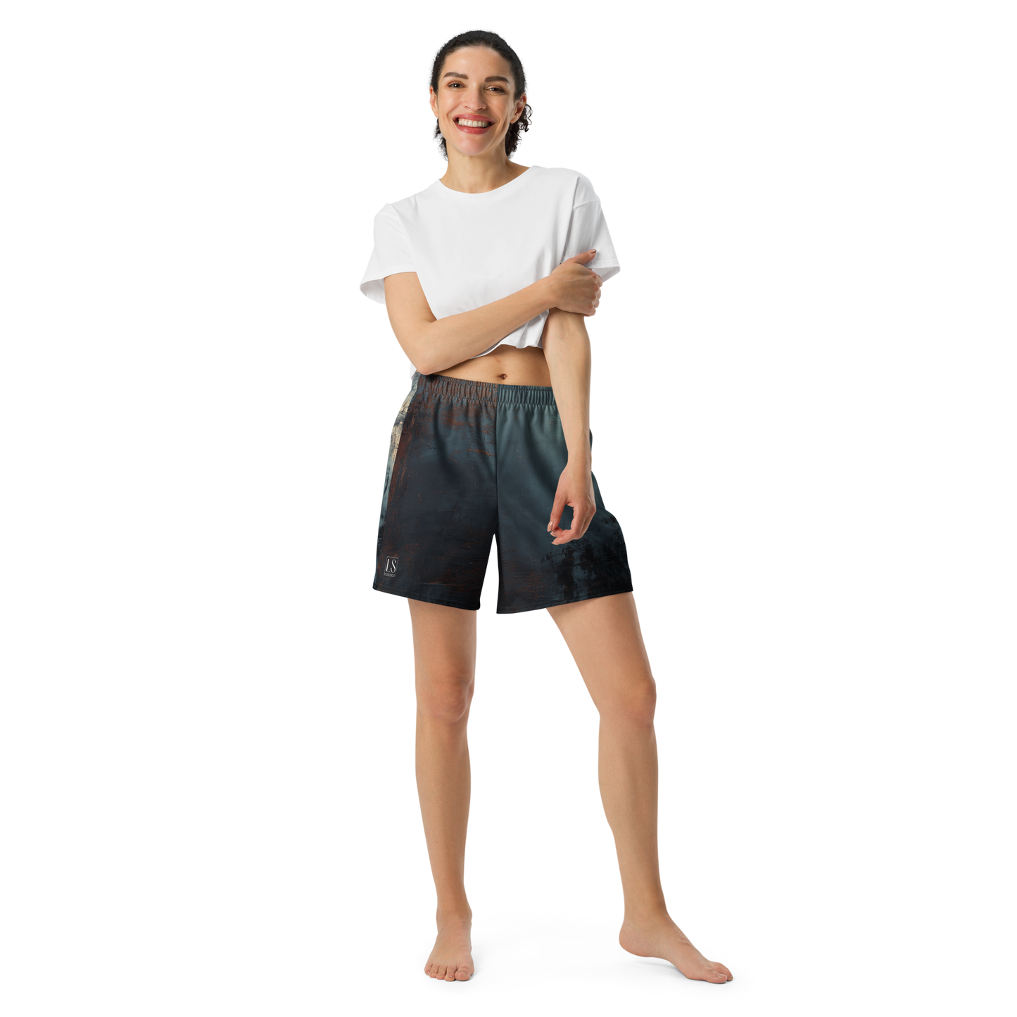 Rustborn Motion Long Athletic Shorts