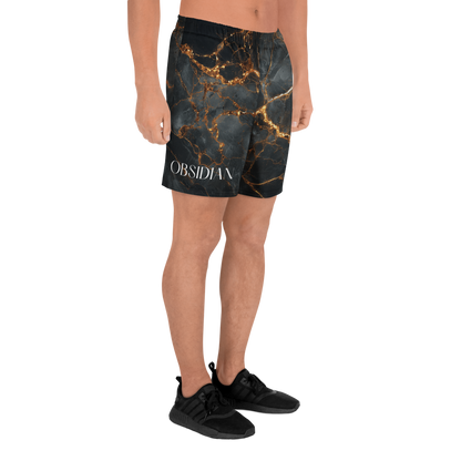 OBSIDIAN Long Athletic Shorts