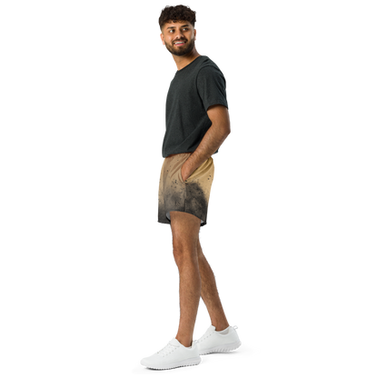 Golden Storm Athletic Shorts