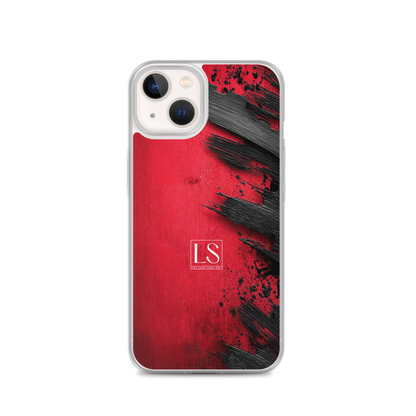 Blood & Brush – Clear iPhone Case | LS-P01