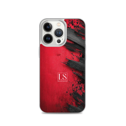 Blood & Brush – Clear iPhone Case | LS-P01