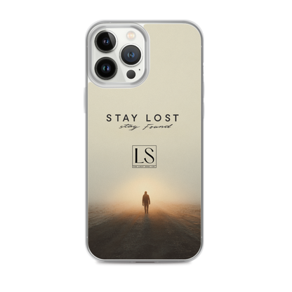 Stay Lost Stay Found – Clear iPhone Case | LS-P02