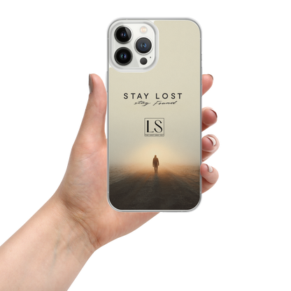 Stay Lost Stay Found – Clear iPhone Case | LS-P02
