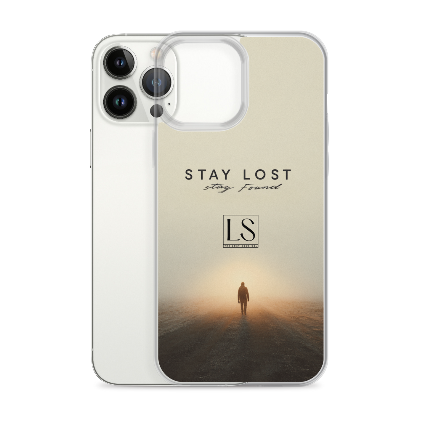 Stay Lost Stay Found – Clear iPhone Case | LS-P02