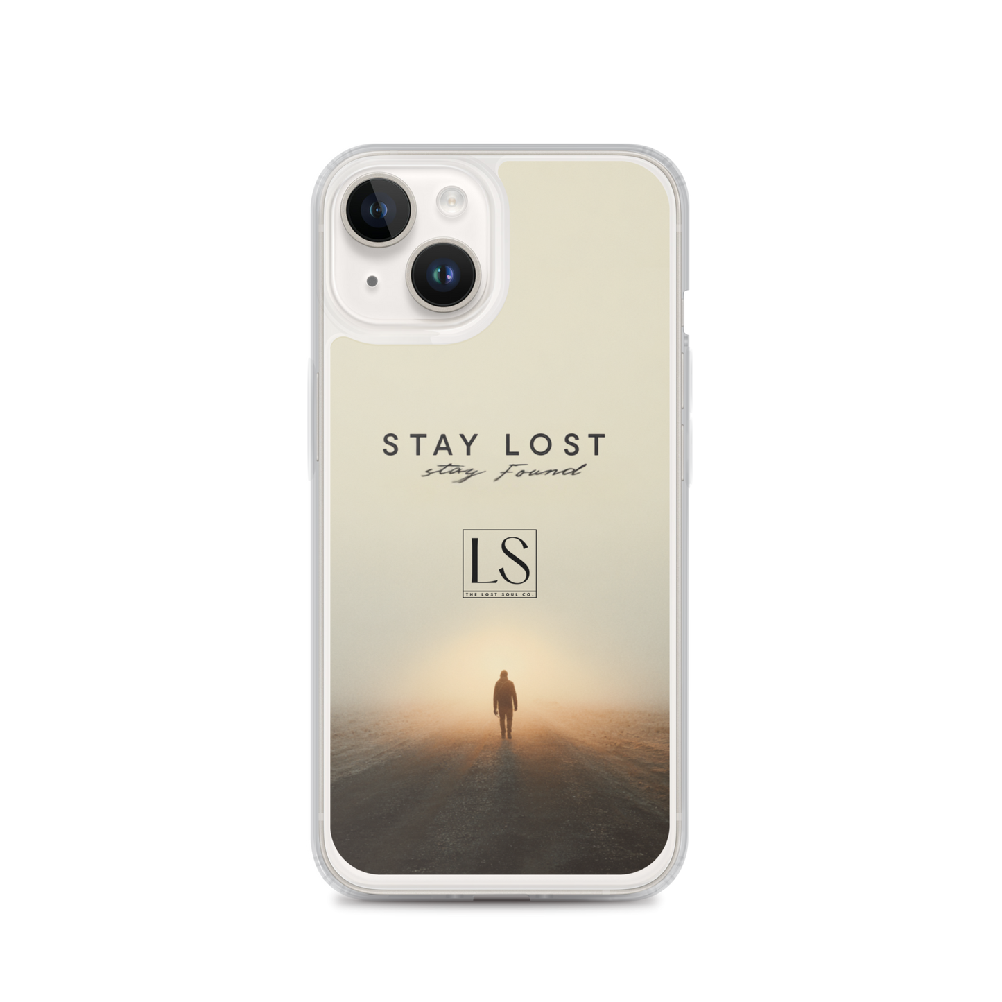Stay Lost Stay Found – Clear iPhone Case | LS-P02
