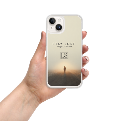 Stay Lost Stay Found – Clear iPhone Case | LS-P02