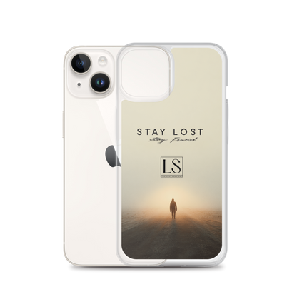 Stay Lost Stay Found – Clear iPhone Case | LS-P02