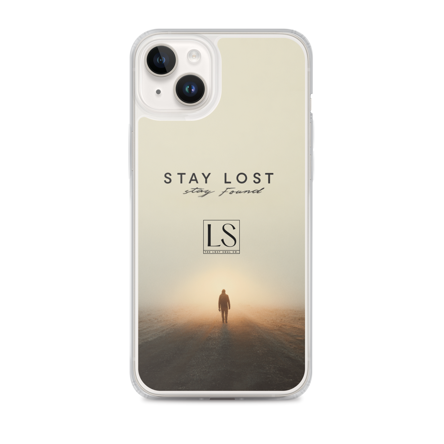 Stay Lost Stay Found – Clear iPhone Case | LS-P02