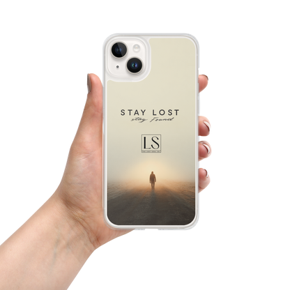 Stay Lost Stay Found – Clear iPhone Case | LS-P02