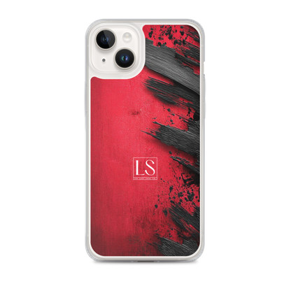 Blood & Brush – Clear iPhone Case | LS-P01