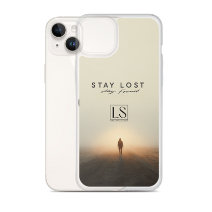 Stay Lost Stay Found – Clear iPhone Case | LS-P02