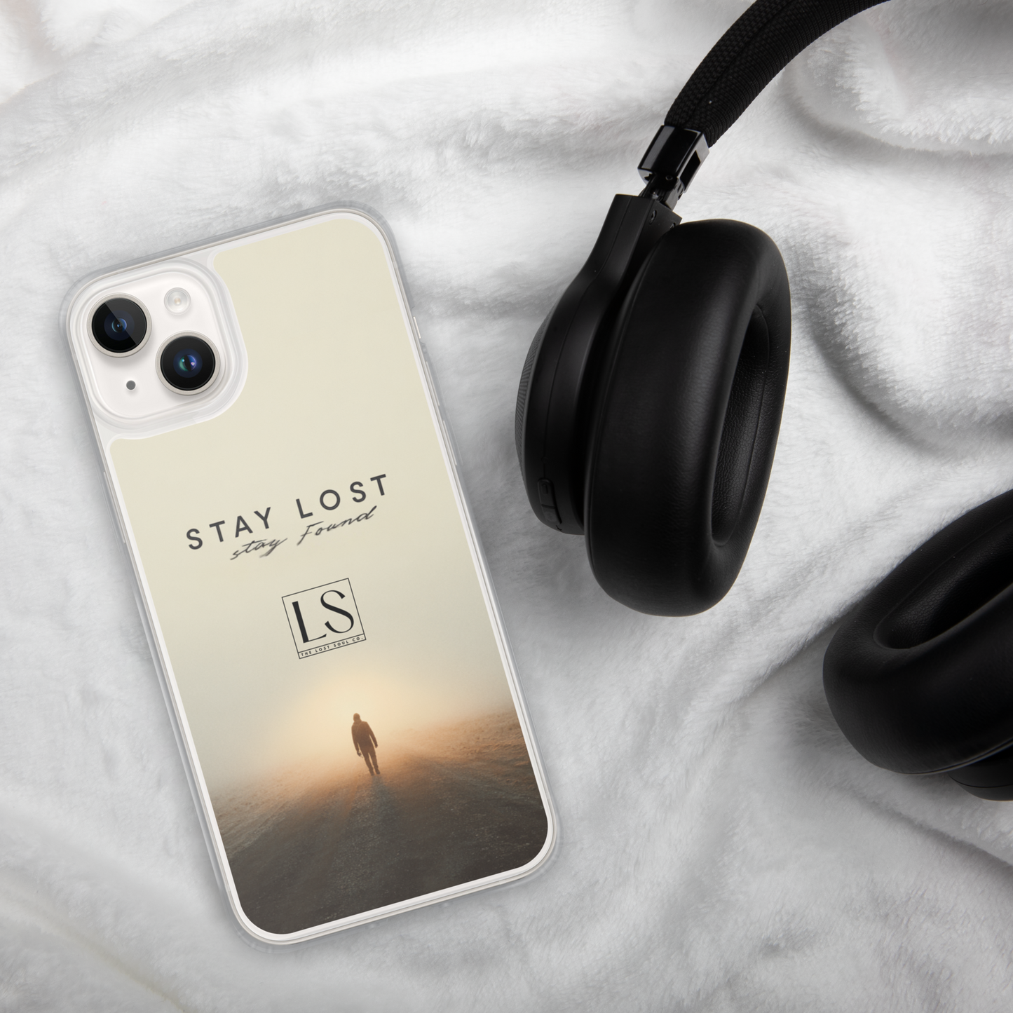Stay Lost Stay Found – Clear iPhone Case | LS-P02