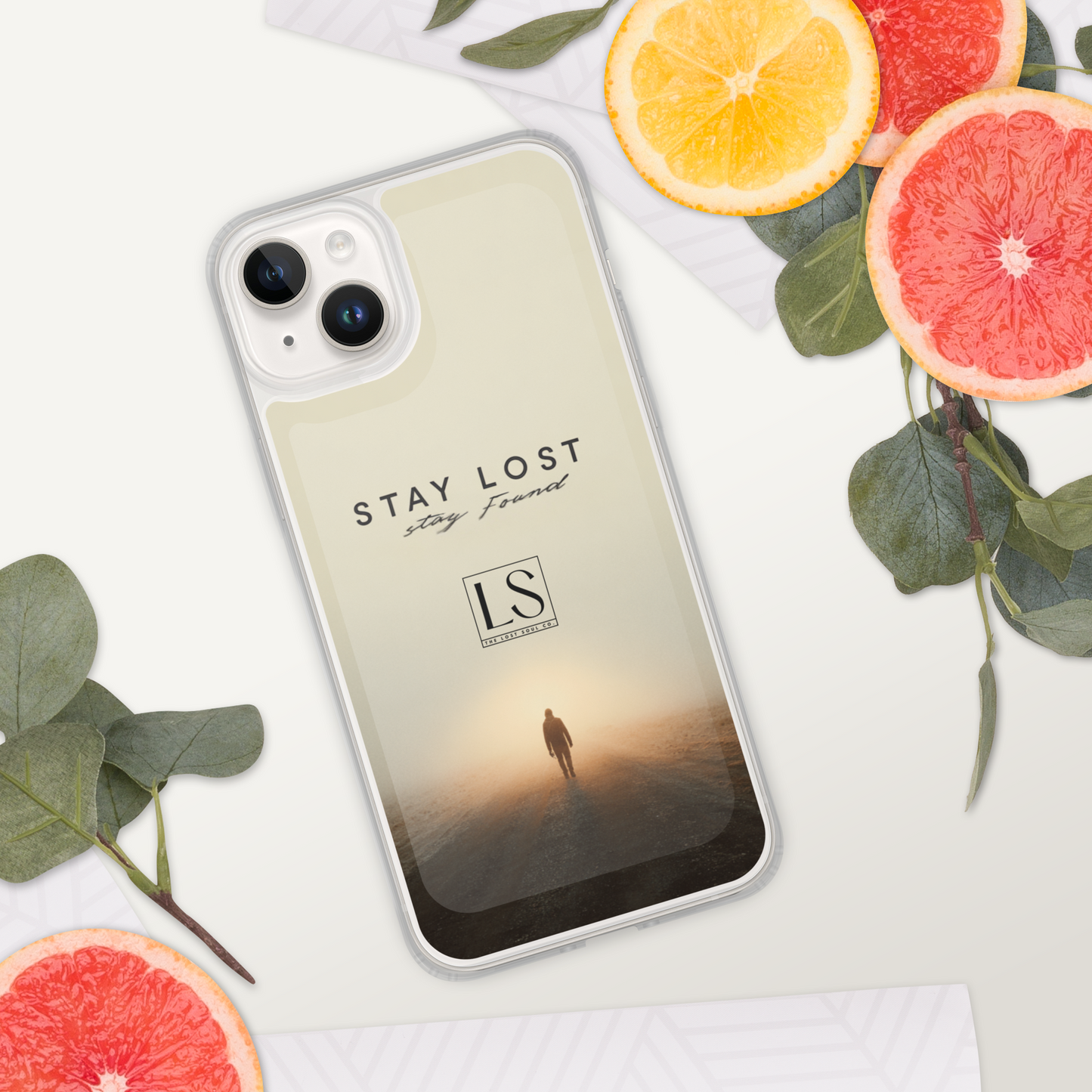 Stay Lost Stay Found – Clear iPhone Case | LS-P02