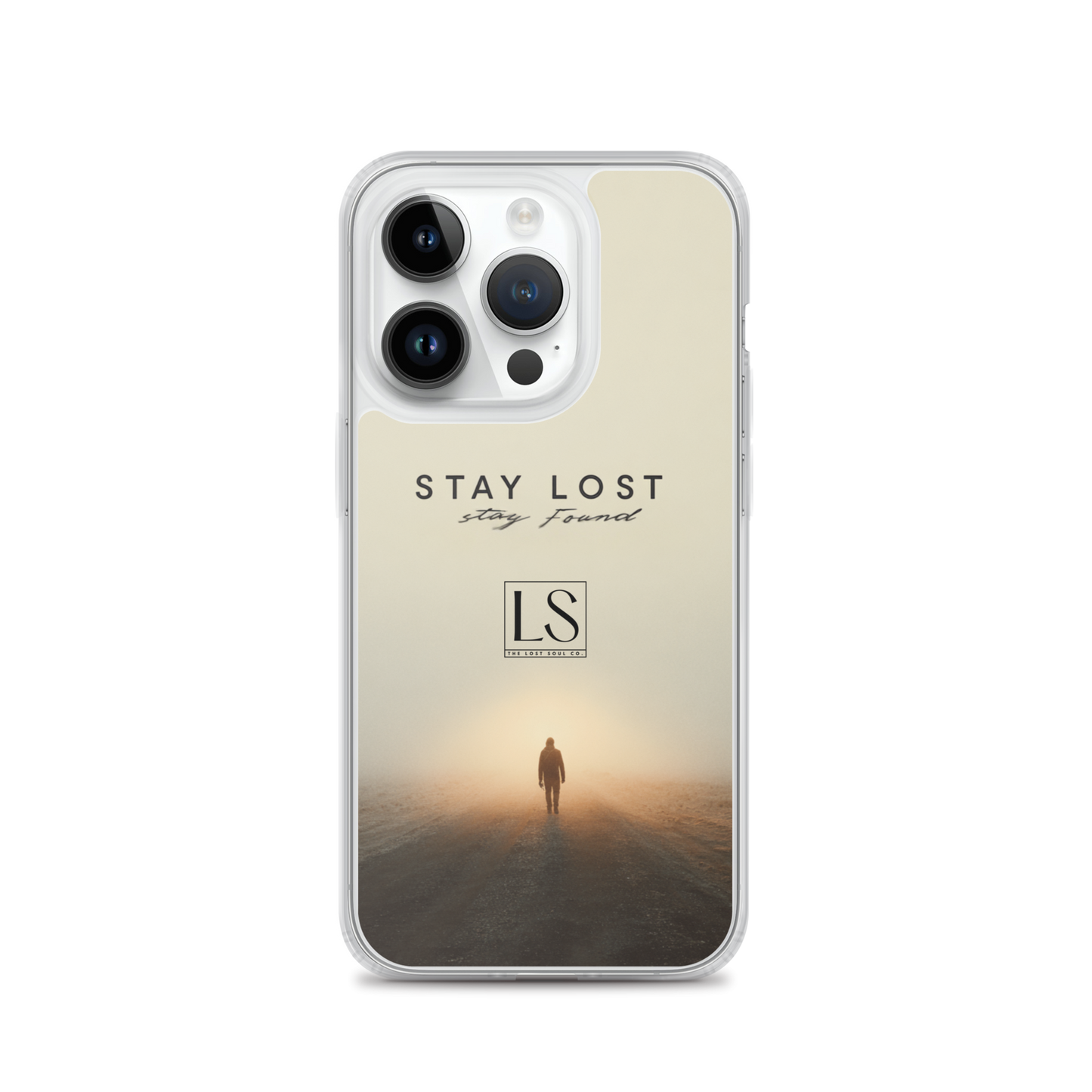Stay Lost Stay Found – Clear iPhone Case | LS-P02