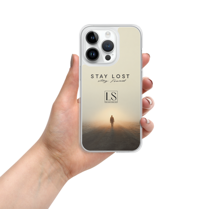 Stay Lost Stay Found – Clear iPhone Case | LS-P02