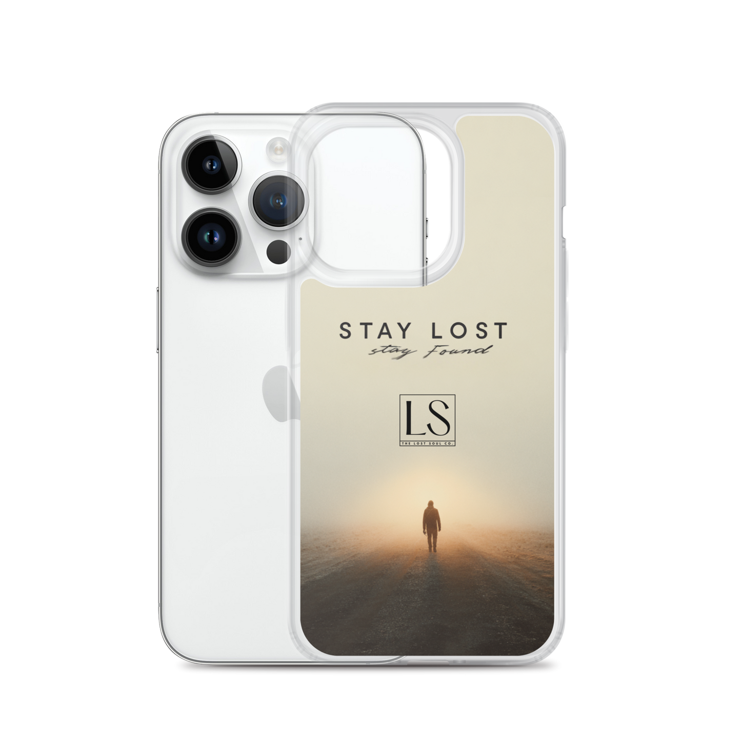 Stay Lost Stay Found – Clear iPhone Case | LS-P02