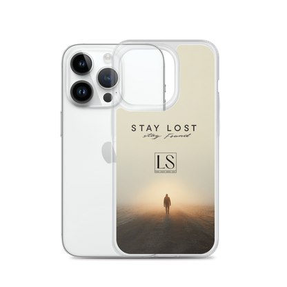 Stay Lost Stay Found – Clear iPhone Case | LS-P02