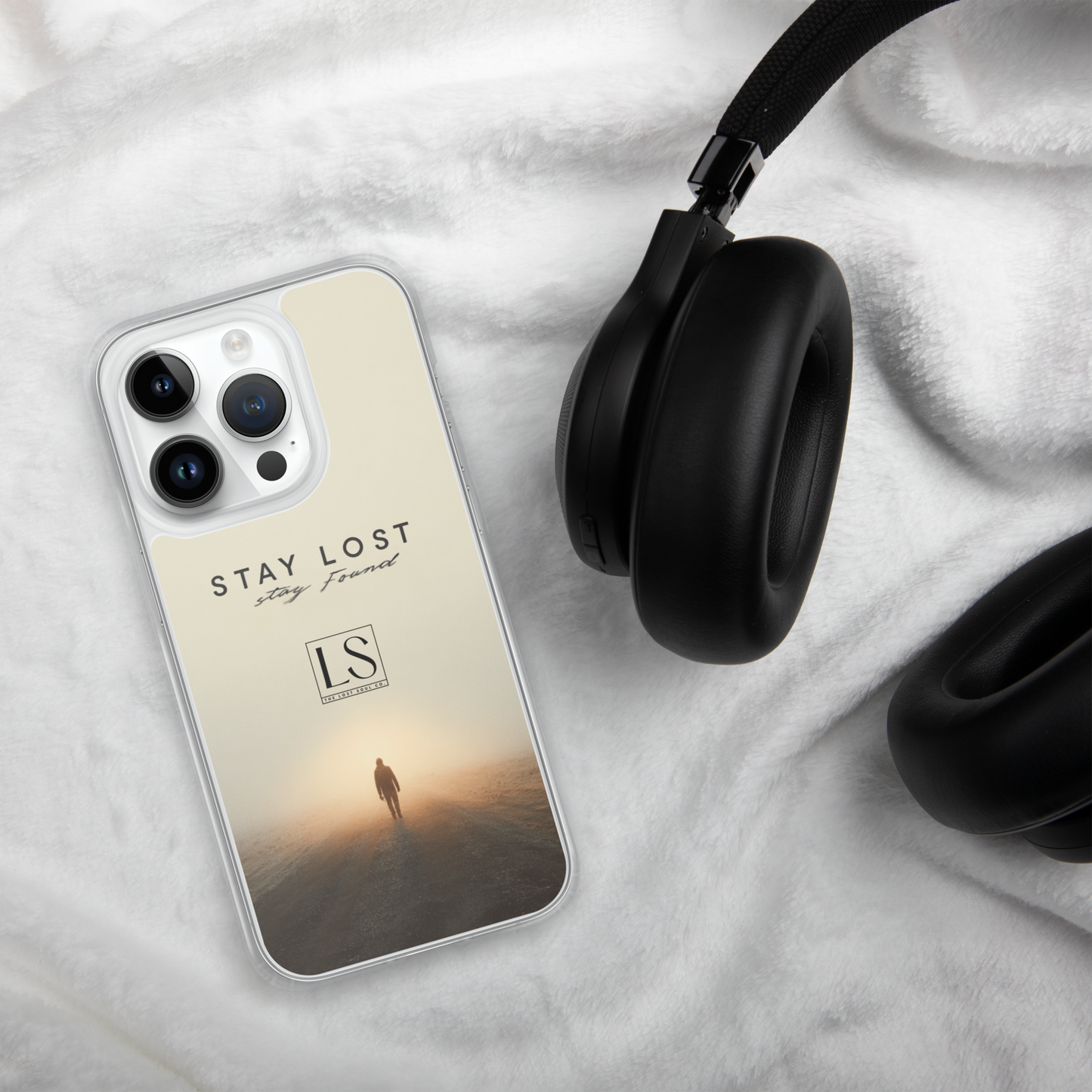 Stay Lost Stay Found – Clear iPhone Case | LS-P02