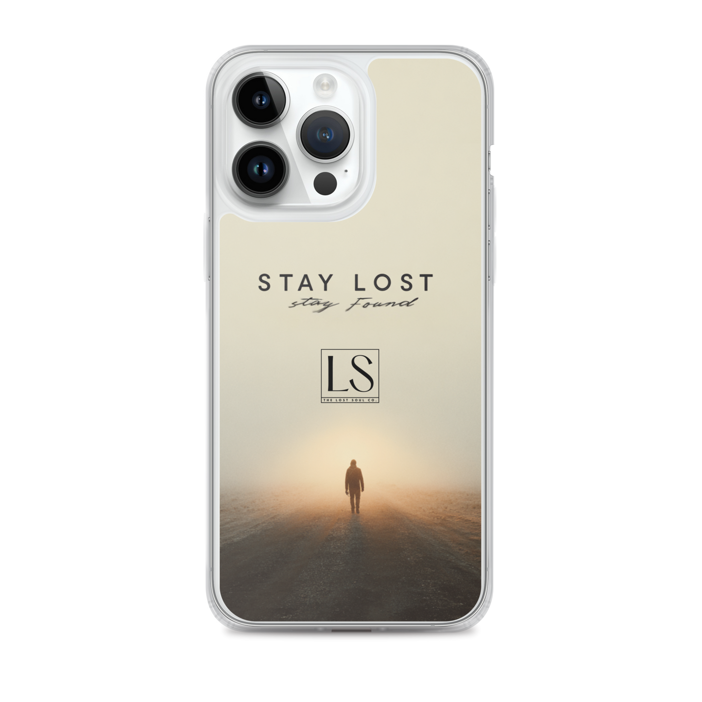 Stay Lost Stay Found – Clear iPhone Case | LS-P02