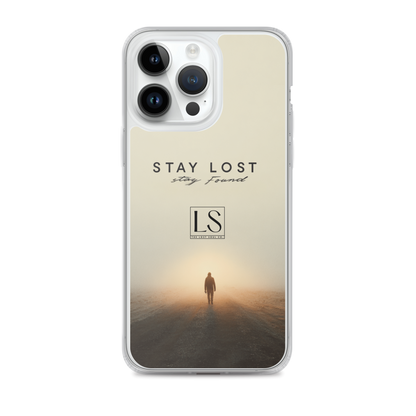Stay Lost Stay Found – Clear iPhone Case | LS-P02