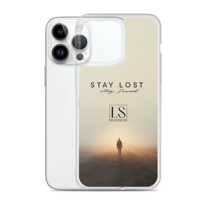 Stay Lost Stay Found – Clear iPhone Case | LS-P02