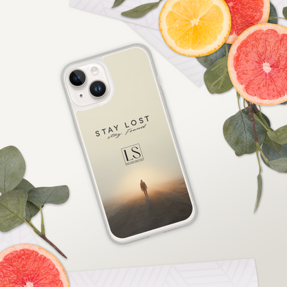 Stay Lost Stay Found – Clear iPhone Case | LS-P02