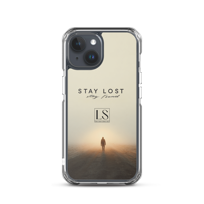 Stay Lost Stay Found – Clear iPhone Case | LS-P02