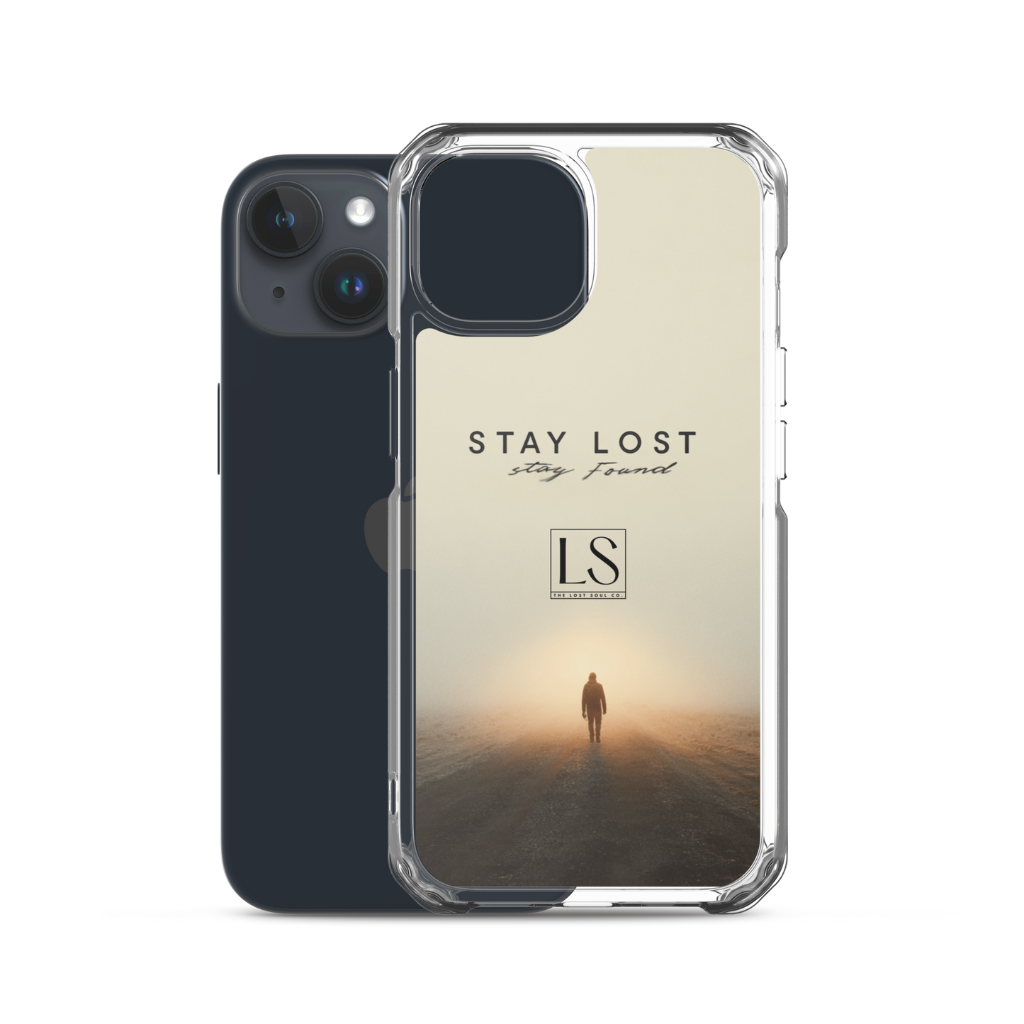 Stay Lost Stay Found – Clear iPhone Case | LS-P02