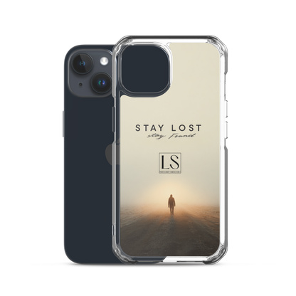 Stay Lost Stay Found – Clear iPhone Case | LS-P02
