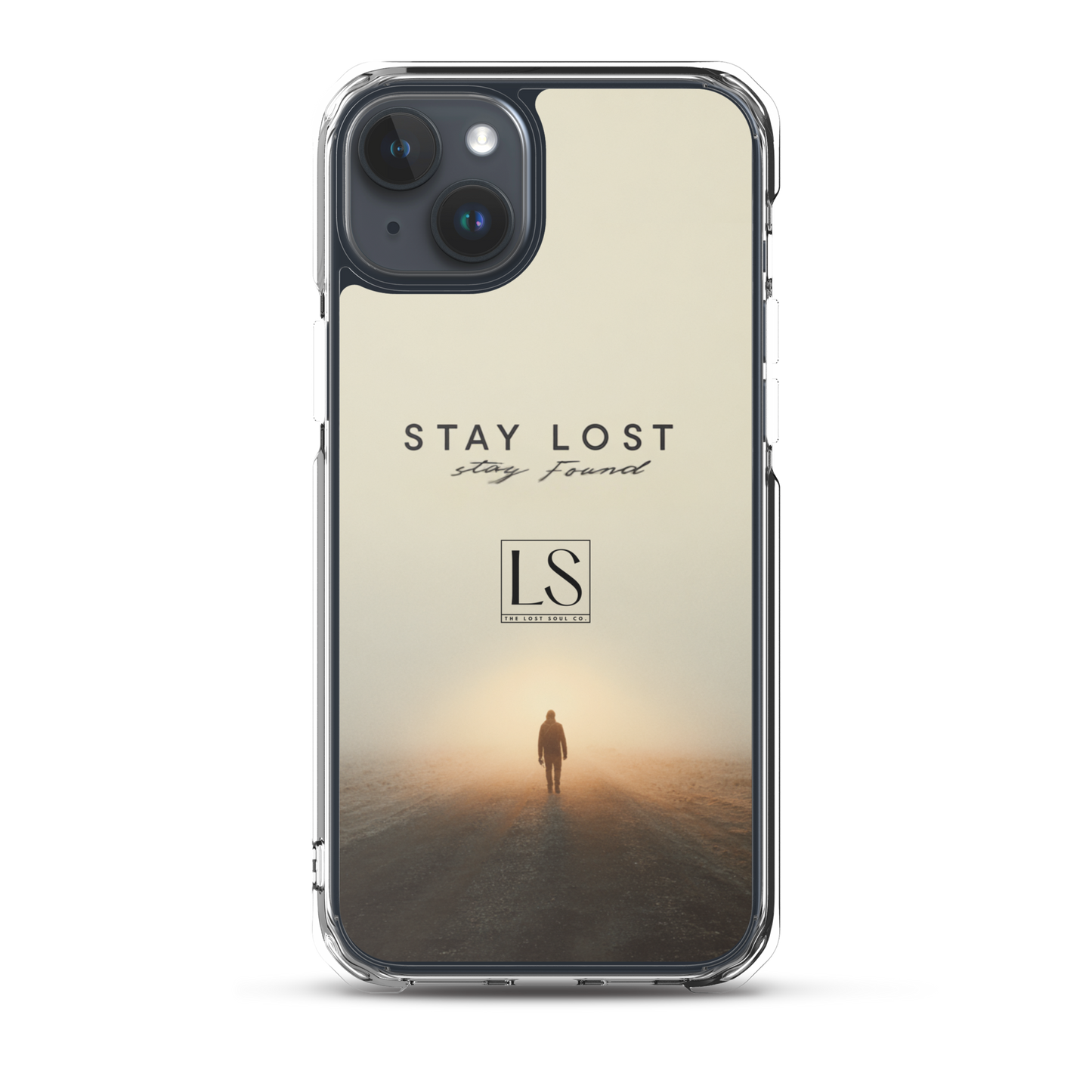 Stay Lost Stay Found – Clear iPhone Case | LS-P02