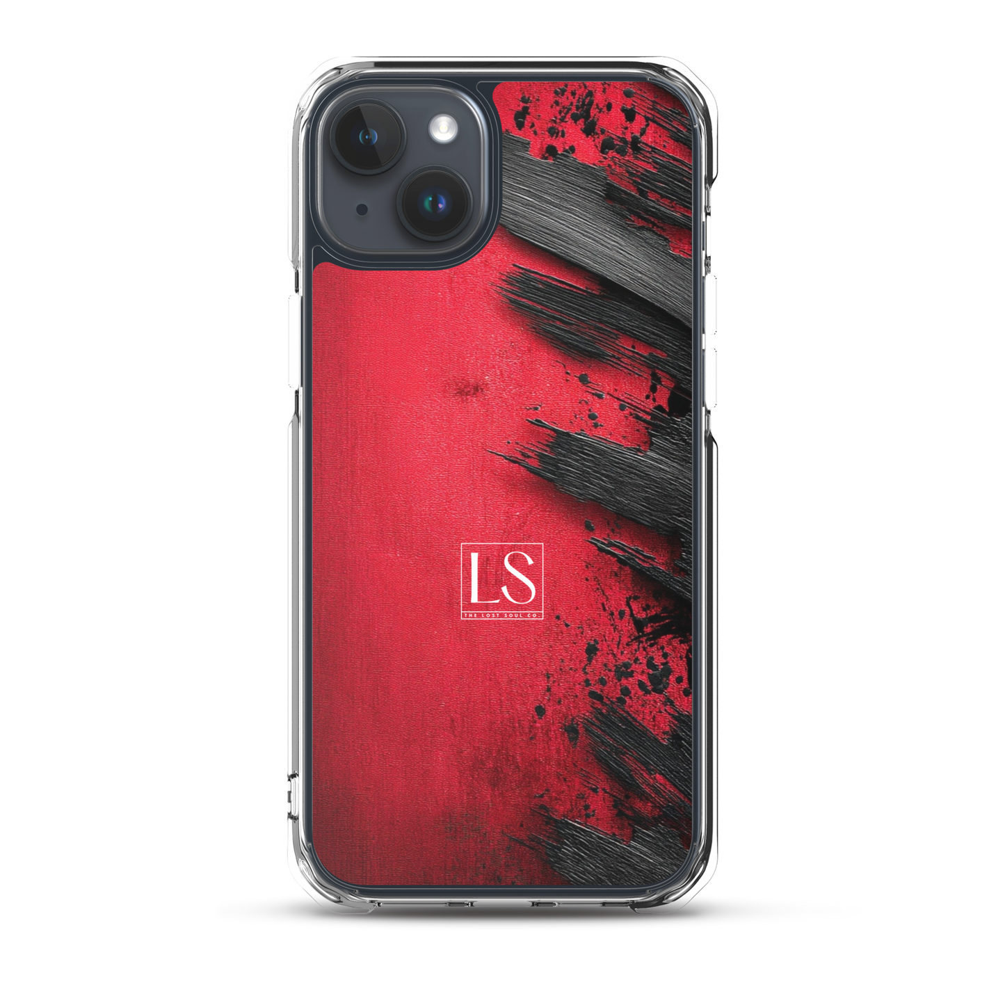 Blood & Brush – Clear iPhone Case | LS-P01
