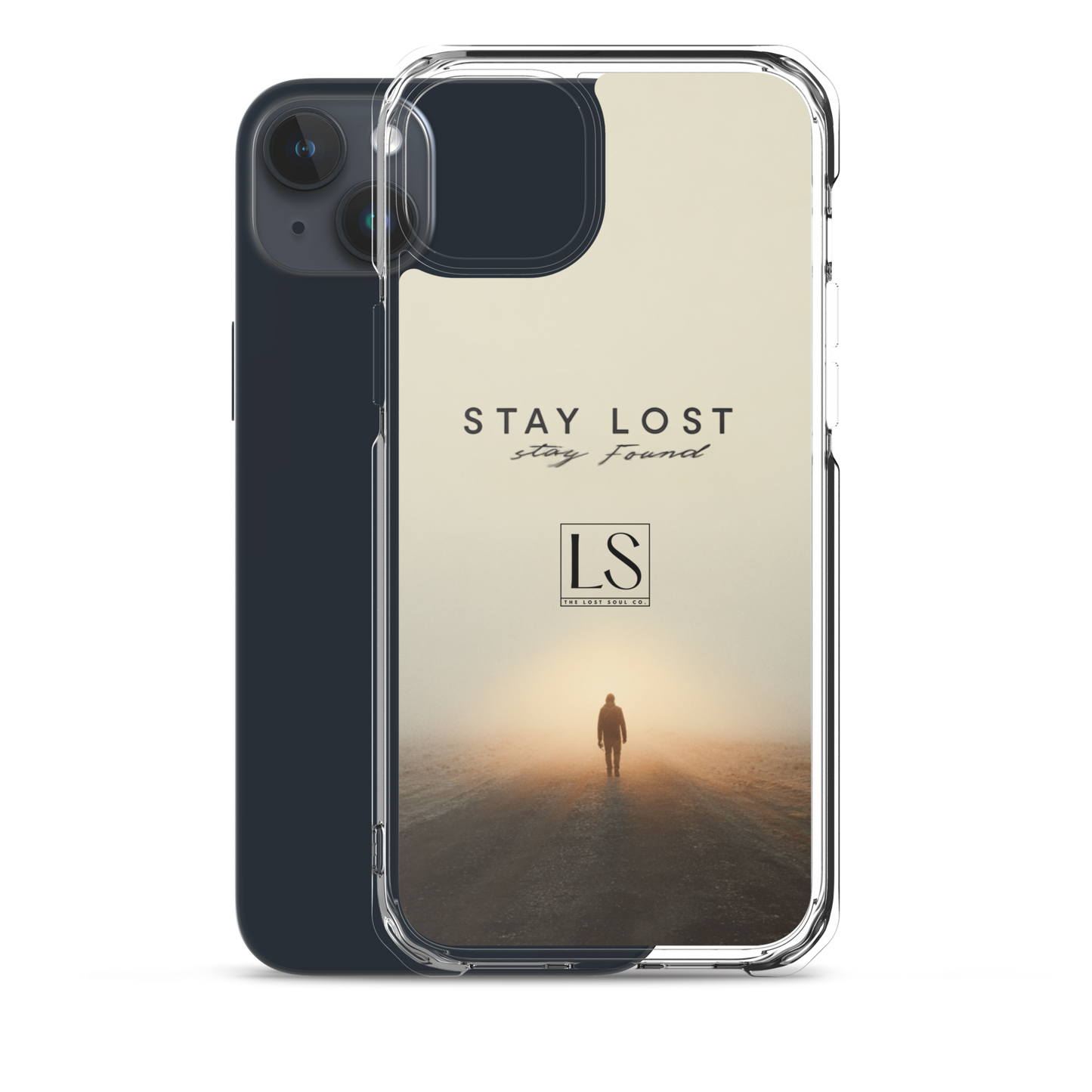 Stay Lost Stay Found – Clear iPhone Case | LS-P02