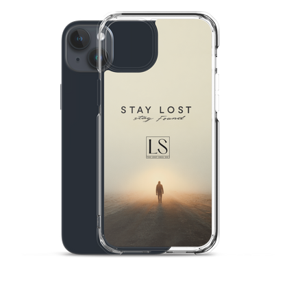 Stay Lost Stay Found – Clear iPhone Case | LS-P02