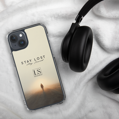 Stay Lost Stay Found – Clear iPhone Case | LS-P02