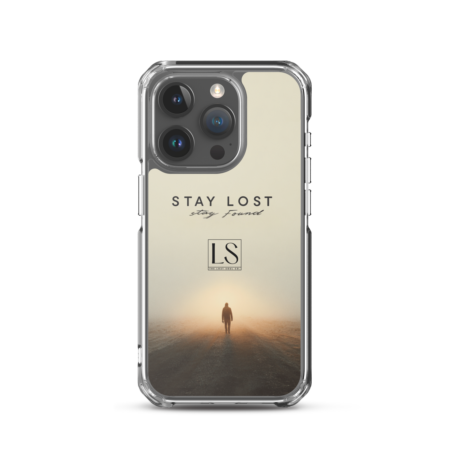 Stay Lost Stay Found – Clear iPhone Case | LS-P02