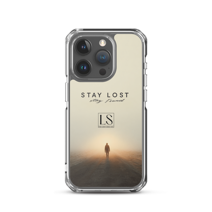 Stay Lost Stay Found – Clear iPhone Case | LS-P02