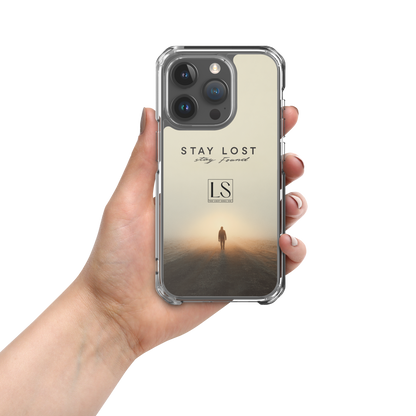 Stay Lost Stay Found – Clear iPhone Case | LS-P02